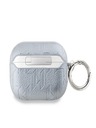 Karl Lagerfeld Karl Lagerfeld PU Embossed Choupette Head Case pre AirPods Pro 2 Silver