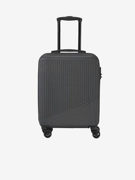 Travelite Tmavo šedý cestovný kufor Travelite Bali S