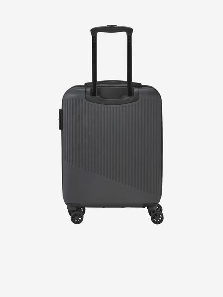 Travelite Tmavo šedý cestovný kufor Travelite Bali S