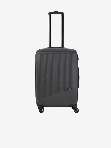 Travelite Tmavo šedý cestovný kufor Travelite Bali M