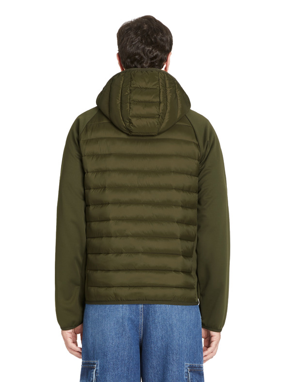 Celio Khaki pánska bunda s kapucou Celio Jushellsl