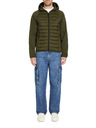 Celio Khaki pánska bunda s kapucou Celio Jushellsl