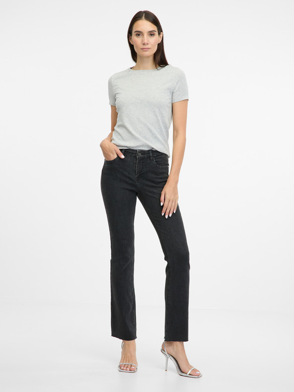 Orsay Čierne dámske bootcut džínsy ORSAY