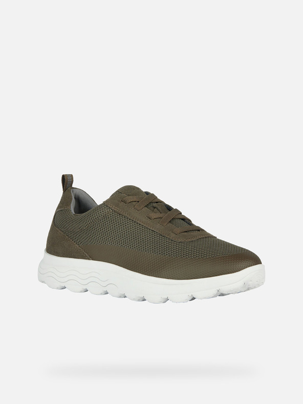 Geox Khaki pánske tenisky Geox Spherica