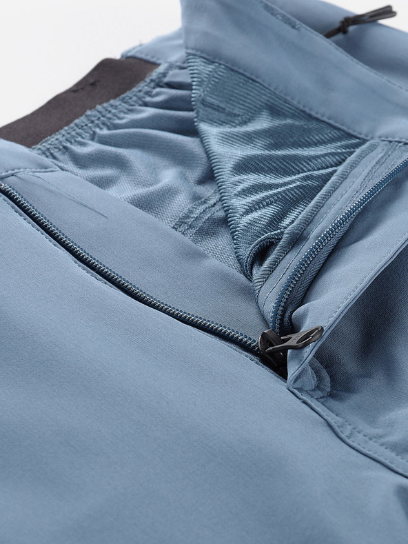 ALPINE PRO Pánske softshellové capri ALPINE PRO WEDER blue mirage