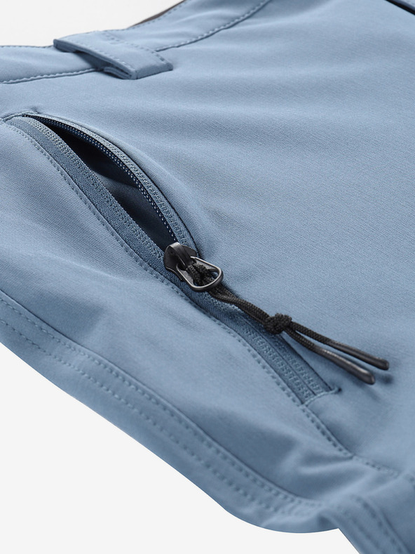 ALPINE PRO Pánske softshellové capri ALPINE PRO WEDER blue mirage