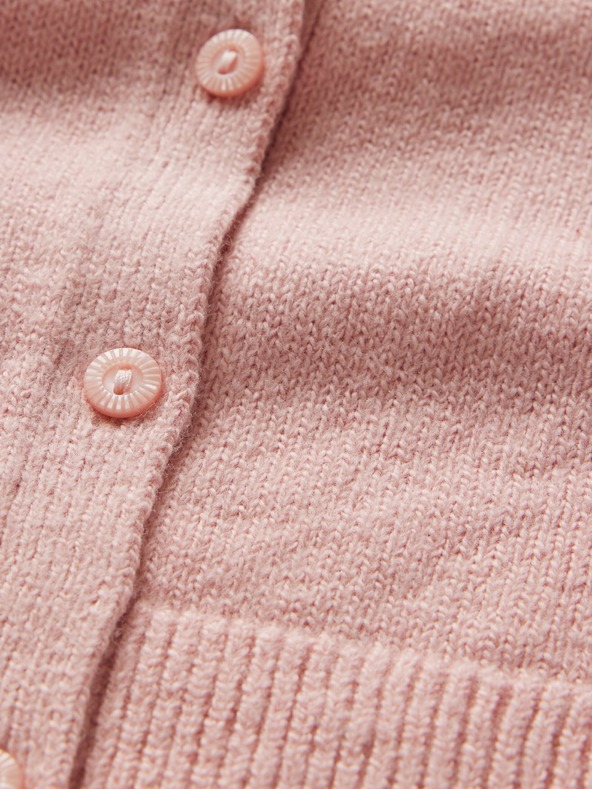 GAP Detský crop kardigán CashSoft GAP