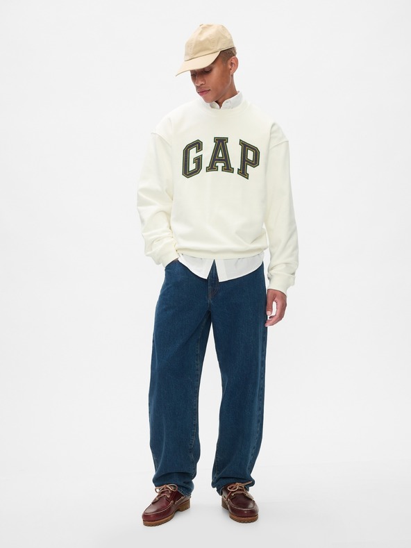 GAP Oversize mikina s logom GAP