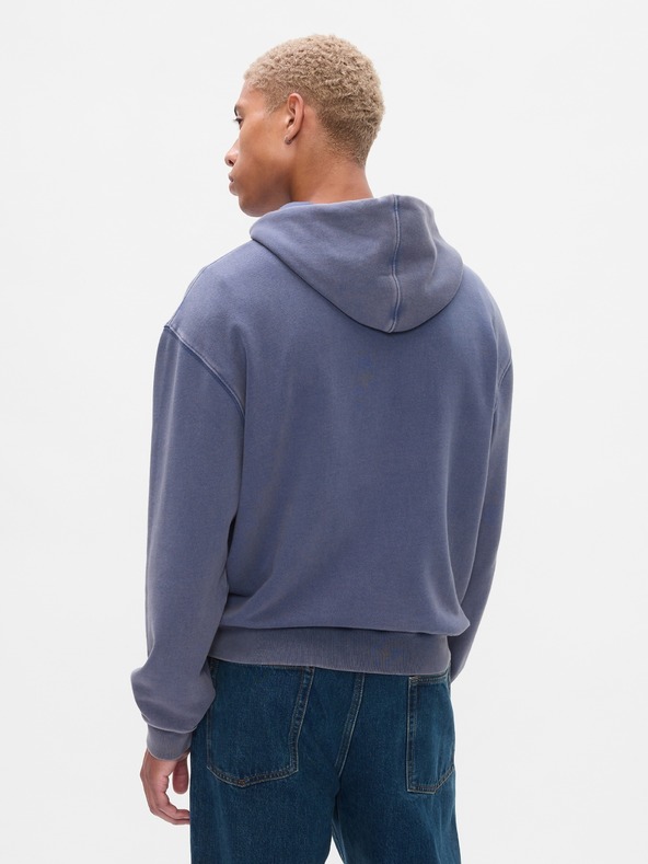 GAP Oversize mikina Western s logom GAP