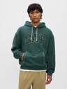 GAP Oversize mikina Stitch s logom GAP