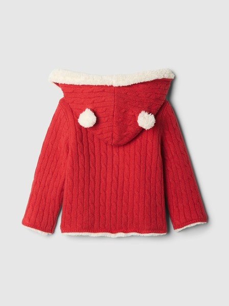 GAP Baby šerpa kardigan CashSoft GAP