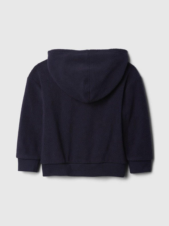 GAP Baby fleecová mikina s logom GAP