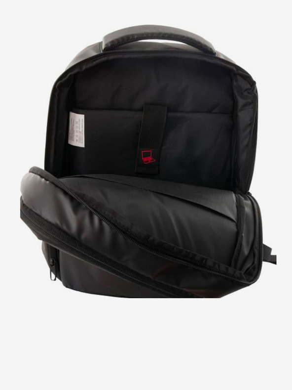 ALPINE PRO Čierny unisex mestský batoh 20 l ALPINE PRO ZARDE