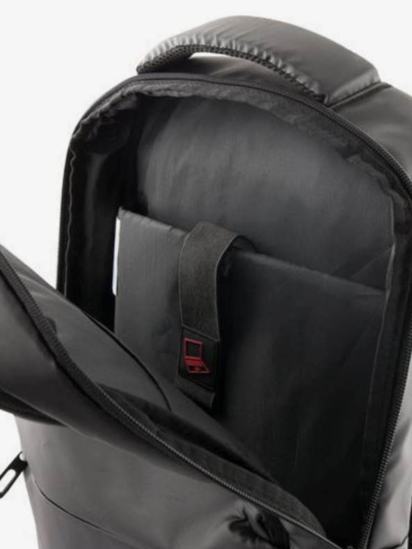 ALPINE PRO Čierny unisex mestský batoh 20 l ALPINE PRO ZARDE