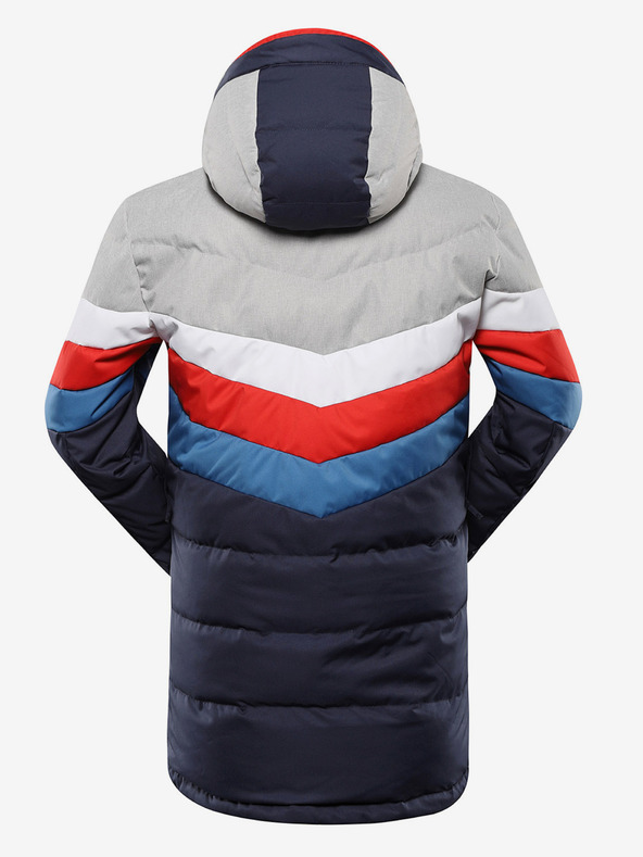 ALPINE PRO Pánska páperová lyžiarska bunda s membránou ptx ALPINE PRO FEEDR mood indigo