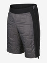 ALPINE PRO Pánske krátke nohavice s membránou ALPINE PRO CORAL dk.true gray
