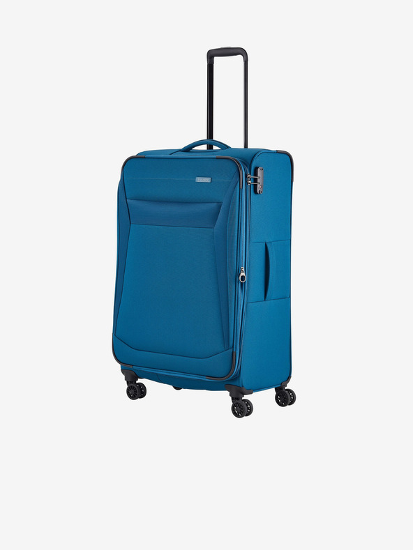 Travelite Modrý kufor Travelite Chios L