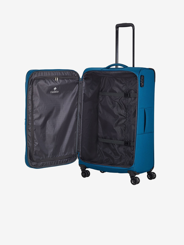 Travelite Modrý kufor Travelite Chios L