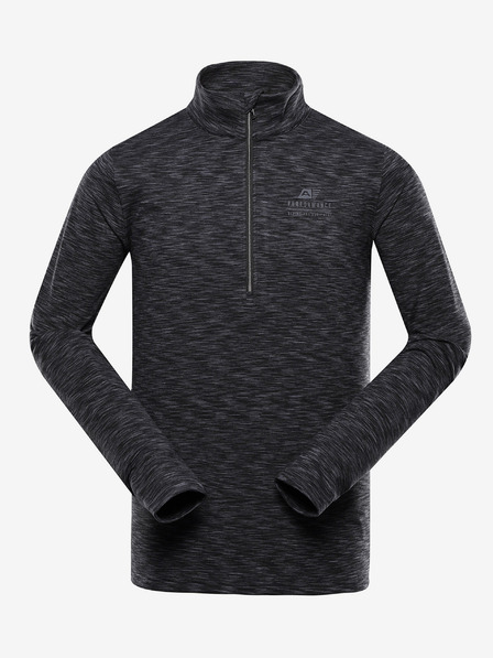 ALPINE PRO Pánsky rýchloschnúci sveter ALPINE PRO QAD black
