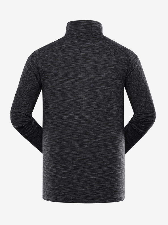 ALPINE PRO Pánsky rýchloschnúci sveter ALPINE PRO QAD black