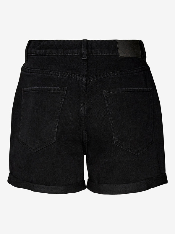 Vero Moda Čierne dámske džínsové šortky VERO MODA Zuri