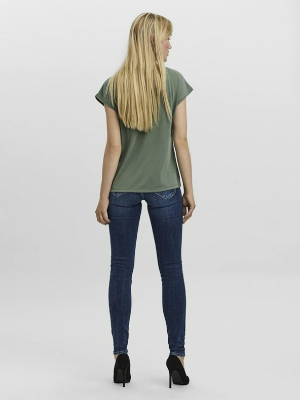 Vero Moda Zelená Dámske tričko Vero Moda Filli