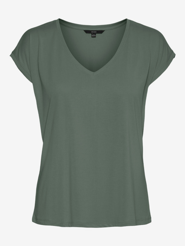 Vero Moda Zelená Dámske tričko Vero Moda Filli