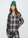 GAP Oversize popelínová pyžamová košeľa GAP