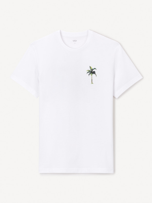 Celio Bavlnené tričko Jebeach Celio
