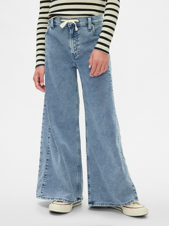 GAP Detské baggy džínsy Mid Rise GAP