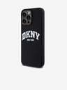 DKNY Liquid Silicone Arch Logo MagSafe zadný kryt pre iPhone 14 Pro Max Black DKNY