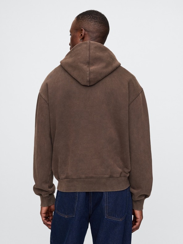 GAP Oversize mikina Western s logom GAP