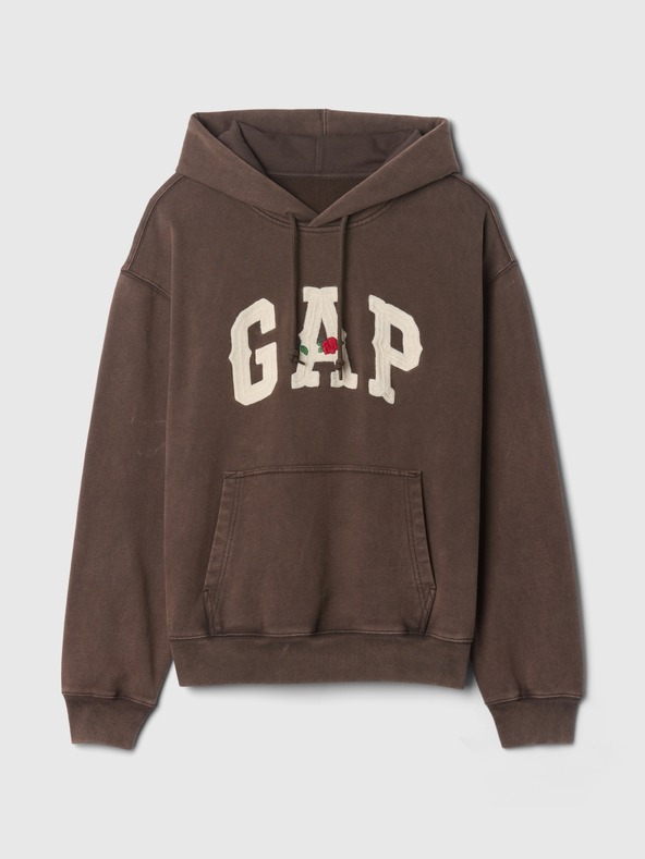 GAP Oversize mikina Western s logom GAP