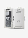 DKNY Liquid Glitter Arch Logo Zadný kryt pre iPhone 14 Pro Max Black DKNY