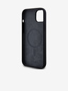 DKNY Liquid Silicone Arch Logo MagSafe zadný kryt pre iPhone 15 Plus Black DKNY