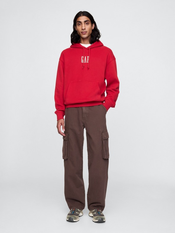 GAP Oversize mikina s logom GAP