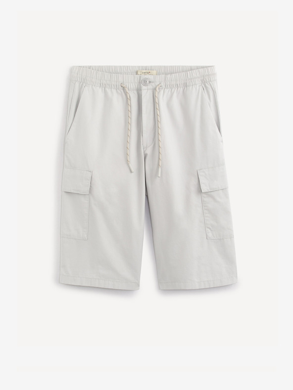 Celio Svetlosivé šortky Celio Rolver2Bm