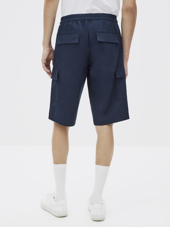 Celio Tmavomodré šortky Celio Rolver2Bm