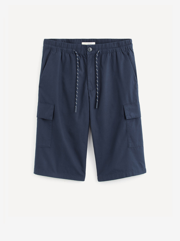 Celio Tmavomodré šortky Celio Rolver2Bm