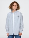 GAP Detská oversize košeľa Oxford GAP