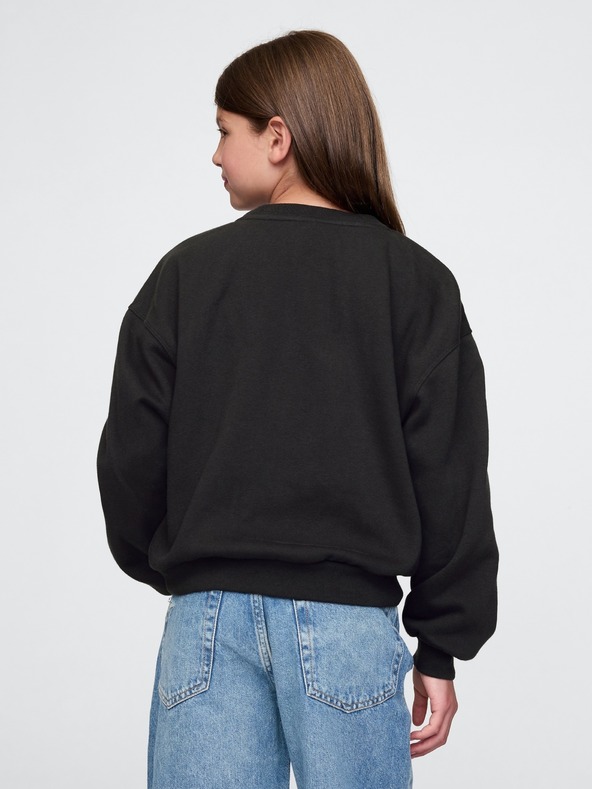GAP Detská oversize mikina s logom GAP