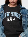 GAP Detská oversize mikina s logom GAP
