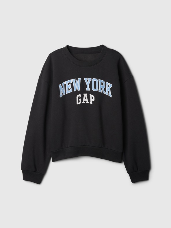 GAP Detská oversize mikina s logom GAP