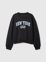 GAP Detská oversize mikina s logom GAP