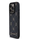 Karl Lagerfeld PU Karl Heads Pattern Magsafe zadný kryt pre iPhone 15 Pro Max Black Karl Lagerfeld