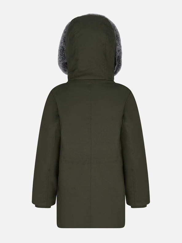 Geox Khaki chlapčenská bunda Geox Norwolk