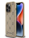 Karl Lagerfeld PU Karl Heads Pattern Magsafe zadný kryt pre iPhone 14 Pro Max Beige Karl Lagerfeld