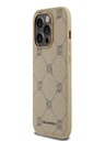 Karl Lagerfeld PU Karl Heads Pattern Magsafe zadný kryt pre iPhone 14 Pro Max Beige Karl Lagerfeld