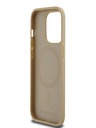 Karl Lagerfeld PU Karl Heads Pattern Magsafe zadný kryt pre iPhone 14 Pro Max Beige Karl Lagerfeld
