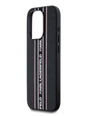 Karl Lagerfeld PU Saffiano Athleisure Stripe and Strap Back Cover pre iPhone 15 Pro Max Pink Karl Lagerfeld